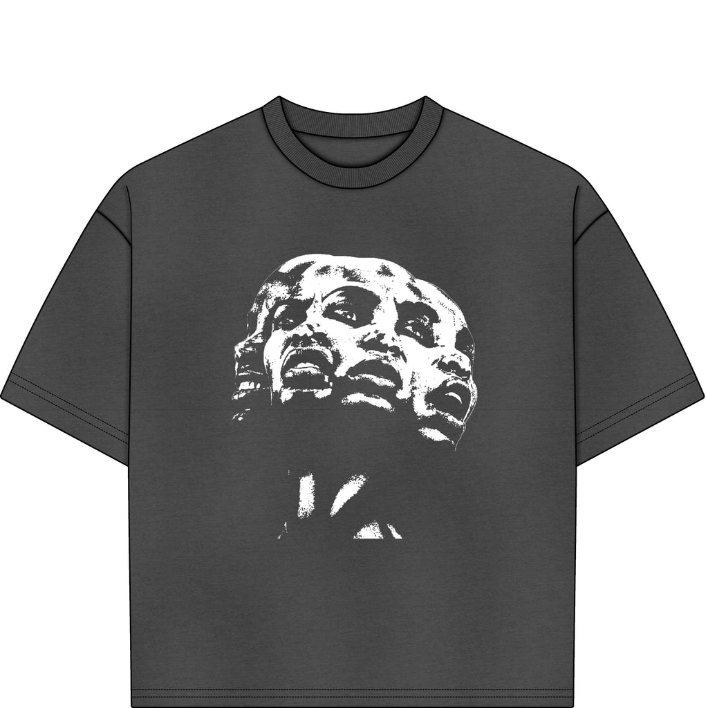 FOUR FADED FACES T-SHIRT